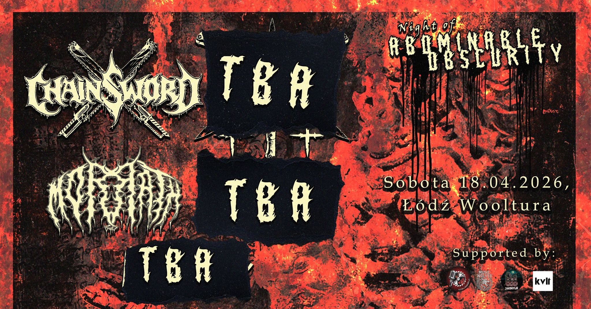 Chainsword / Morrath - Night of Abominable Obscurity